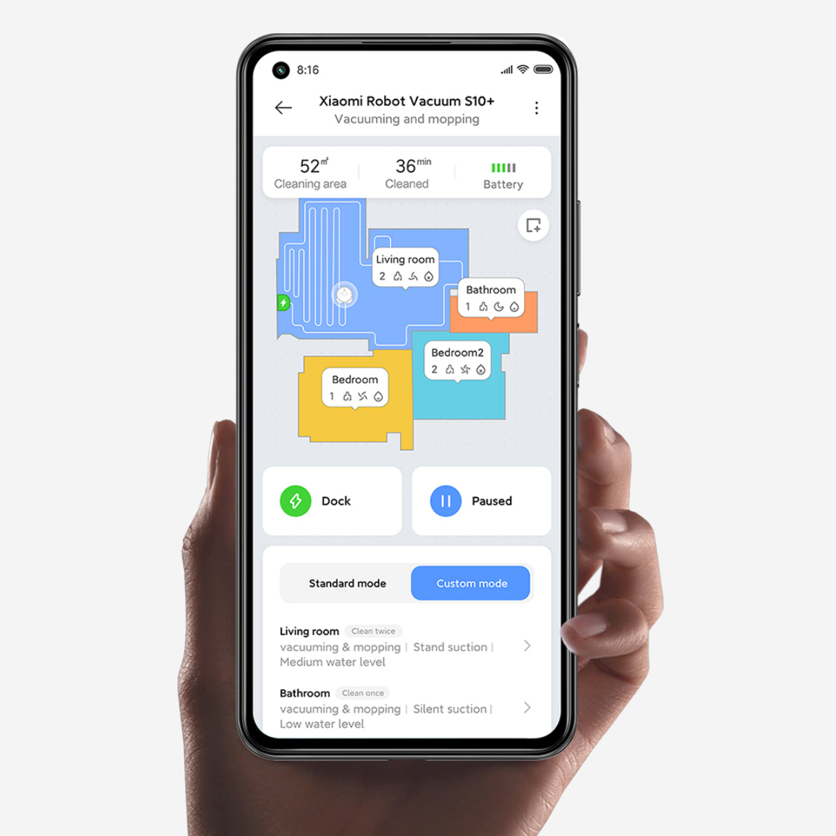 BG Aspirabot S10 — Mapeo Inteligente